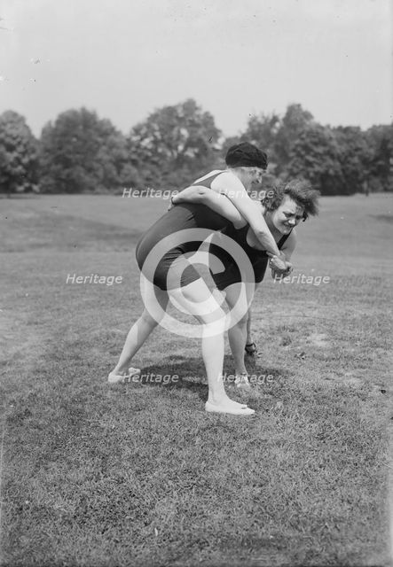 Mme. Revyl & Jane Lory, 1918. Creator: Bain News Service.
