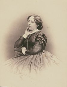 Mme Stevens, 1860-1861. Creator: Nadar