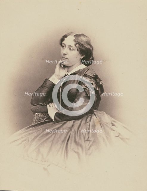 Mme Stevens, 1860-1861. Creator: Nadar.