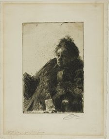 Mme Simon II, 1891. Creator: Anders Leonard Zorn