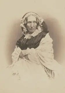 Mme Vernet mére, 1855-1859. Creator: Nadar