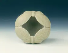 Moth design water container, Liao or Five dynasties, China, 10th-11th century. Creator: Unknown