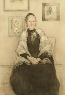 Mother, 1893. Creator: Carl Larsson