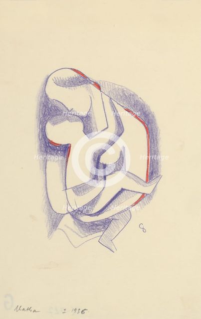 Mother, 1934-1936. Creator: Mikulas Galanda.