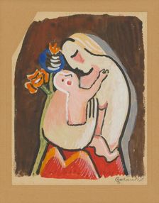 Mother, 1937-1938. Creator: Mikulas Galanda