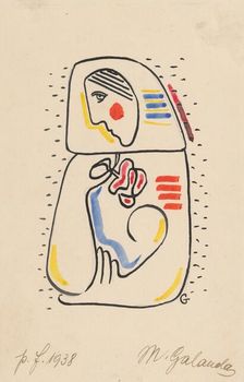 Mother, 1937. Creator: Mikulas Galanda