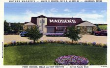 Mother Madsen's Restaurant, Amarillo, Texas, USA, 1941