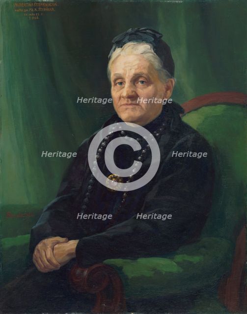 Mother of M. R. Stefánik, 1928. Creator: Jozef Hanula.