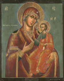 Mother of God from Iviron, 18th century. Creator: Anon