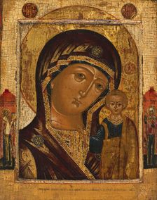 Mother of God of Kazan, 1795. Creator: Russian School