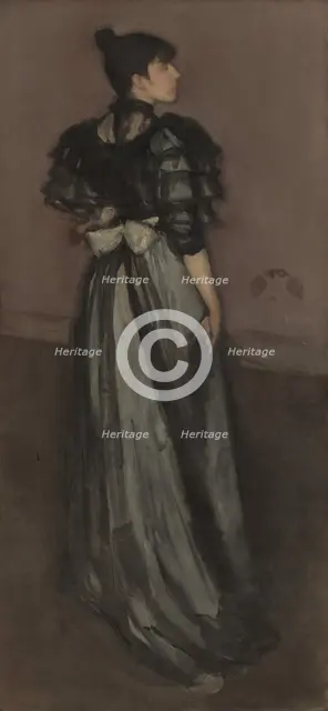 Mother of Pearl and Silver: The Andalusian, 1888(?)-1900. Creator: James Abbott McNeill Whistler.