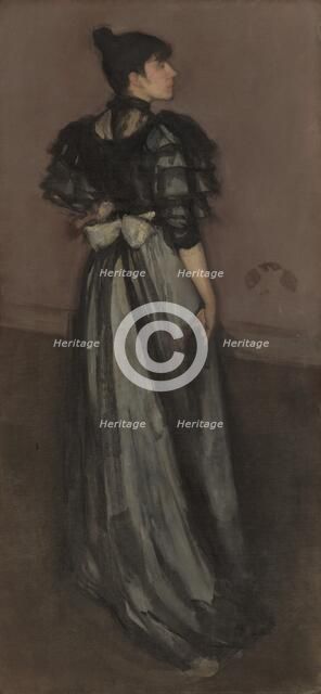 Mother of Pearl and Silver: The Andalusian, 1888(?)-1900. Creator: James Abbott McNeill Whistler.
