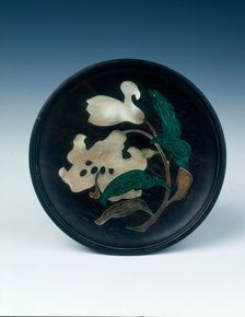 Mother-of-pearl saucer, Qing dynasty, Kangxi period, China, 1662-1722. Creator: Unknown