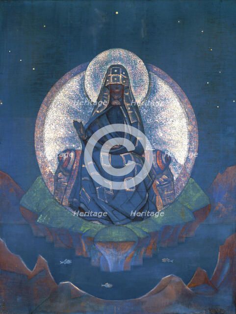 Mother of the World, 1924. Creator: Roerich, Nicholas (1874-1947).