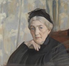 Mother of the Artist, 1904. Creator: Magnus Enckell