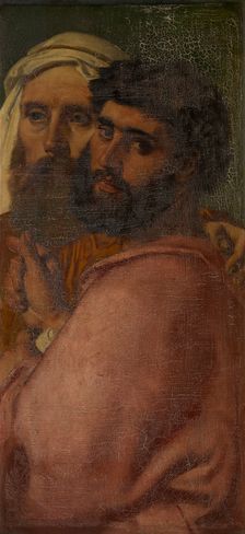 Mother of the Messiah and the Four Evangelists, 1873. Creator: Charles Verlat