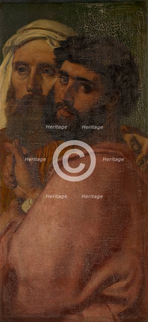 Mother of the Messiah and the Four Evangelists, 1873. Creator: Charles Verlat.