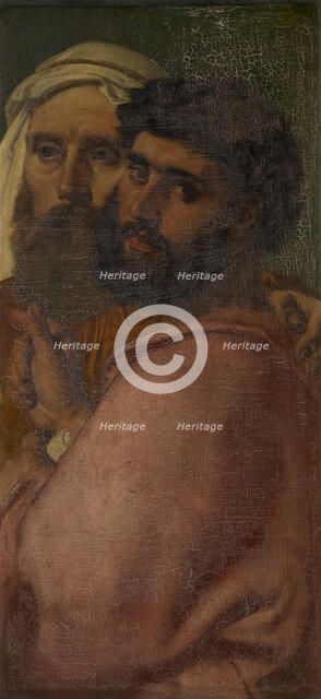 Mother of the Messiah and the Four Evangelists, 1873. Creator: Charles Verlat.