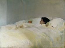 Mother oil, 1895, by Joaquin Sorolla