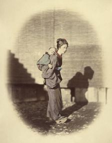 Mother and Child, 1866-1867. Creator: Felice Beato