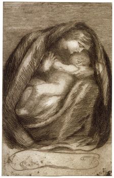 Mother and Child 1911. Artist: Anna Lea Merritt