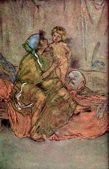 Mother and Child 1925.Artist: Whistler