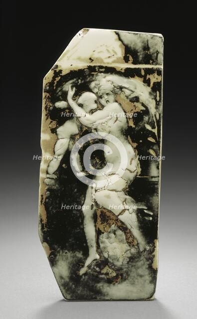 Mother and Child, between c.1880 and c.1881. Creators: Auguste Rodin, Sèvres Porcelain Manufactory.