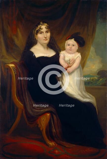Mother and Child, c. 1810. Creator: Unknown.
