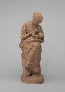 Mother and Child, c. 1873. Creator: Jules Dalou