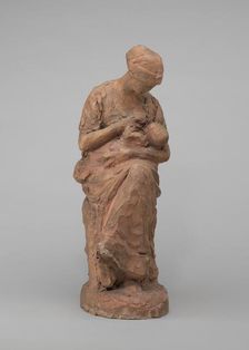Mother and Child, c. 1873. Creator: Jules Dalou