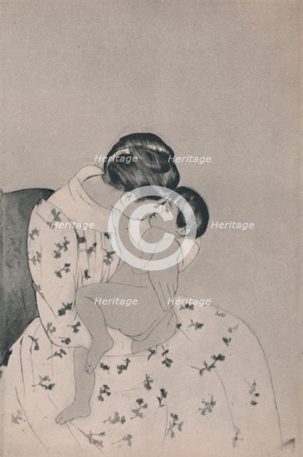 'Mother and Child', c.1890s, (1946). Artist: Mary Cassatt.