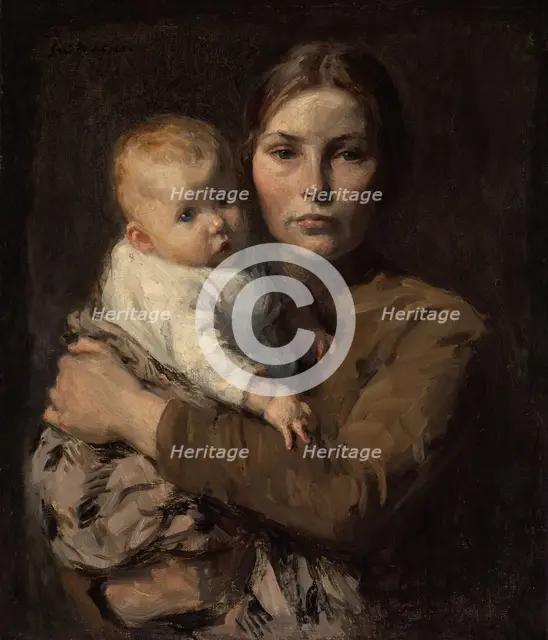 Mother and Child, c. 1906. Creator: Gari Melchers.