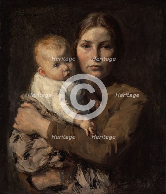 Mother and Child, c. 1906. Creator: Gari Melchers.