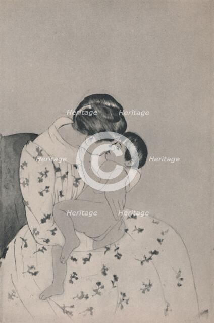 'Mother and Child', c.1890s, (1946). Artist: Mary Cassatt.