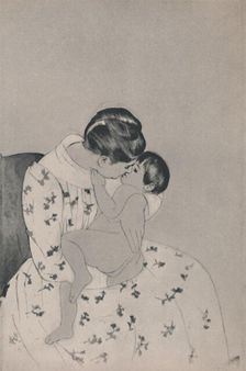 Mother and Child c.1890s, (1946). Artist: Mary Cassatt