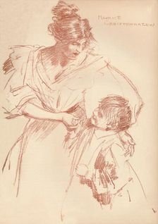 Mother and child c1897, (1897). Artist: Maurice Greiffenhagen