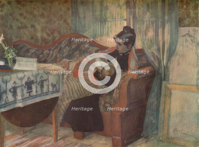 'Mother and Child', c1900.  Artist: Carl Larsson.