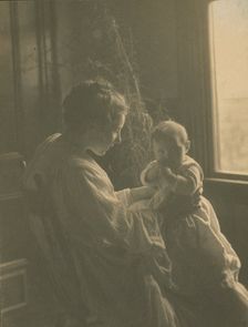 Mother and child, c1900. Creator: Sarah J. Eddy