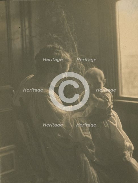 Mother and child, c1900. Creator: Sarah J. Eddy.