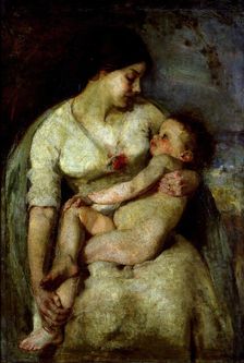 Mother and child, c1910. Creator: Grace Joel