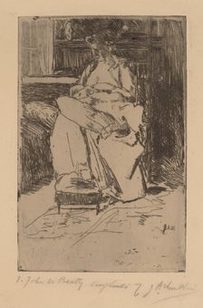 Mother and Child. Creator: Julian Alden Weir