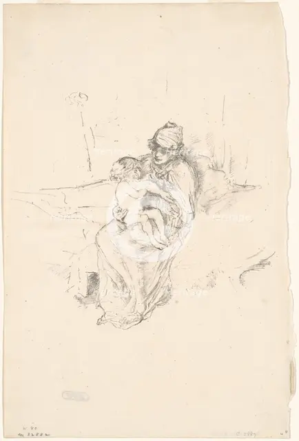 Mother and Child, No. 1, 1891/1895 (printed 1904). Creator: James Abbott McNeill Whistler.