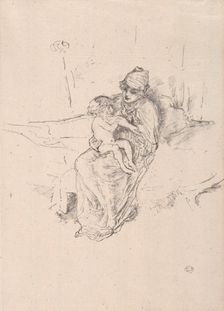 Mother and Child, No. 1. Creator: James McNeill Whistler (American, 1834-1903)