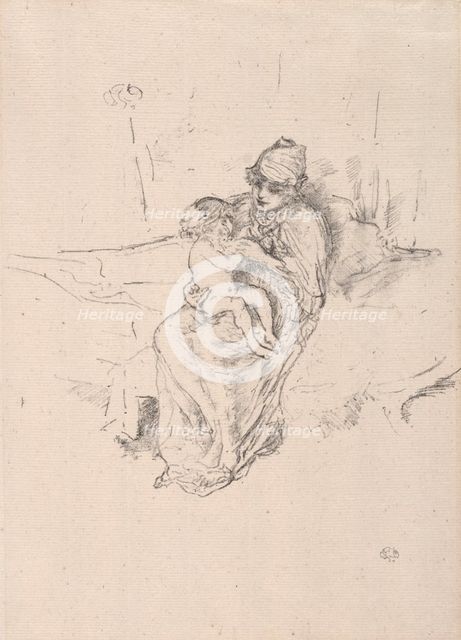 Mother and Child, No. 1. Creator: James McNeill Whistler (American, 1834-1903).