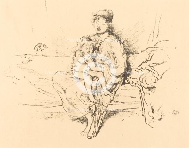 Mother and Child, No. 2, 1891/1895. Creator: James Abbott McNeill Whistler.