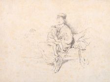 Mother and Child, No. 2, 1896. Creator: James McNeill Whistler (American, 1834-1903)