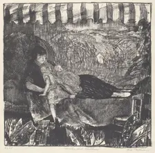 Mother and Children, 1916. Creator: George Wesley Bellows