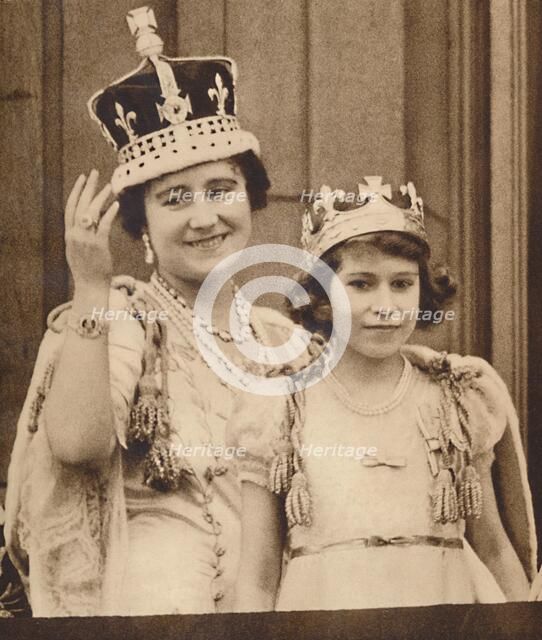 'Mother and Daughter', 1937. Creator: Unknown.