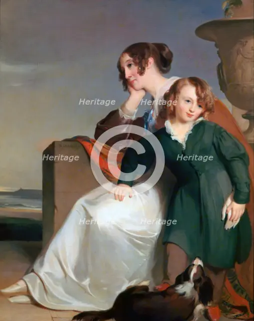 'Mother and Son', 1840. Artist: Thomas Sully