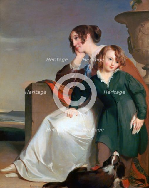 'Mother and Son', 1840. Artist: Thomas Sully